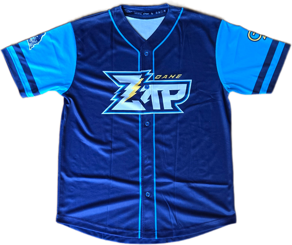 Oahe Zap Baby Blue/Navy Jersey 2026