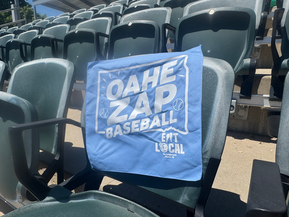 Oahe Zap 2026 Homer Hanky Rally Towel