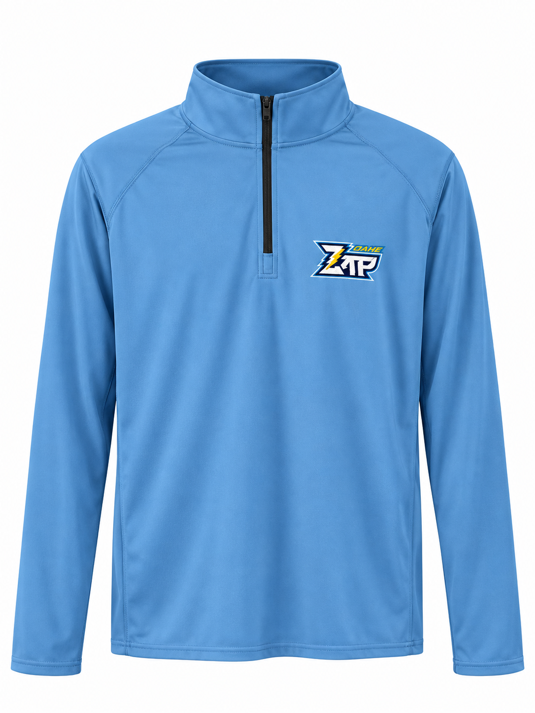 Oahe Zap Light Blue Quarter Zip Pullover
