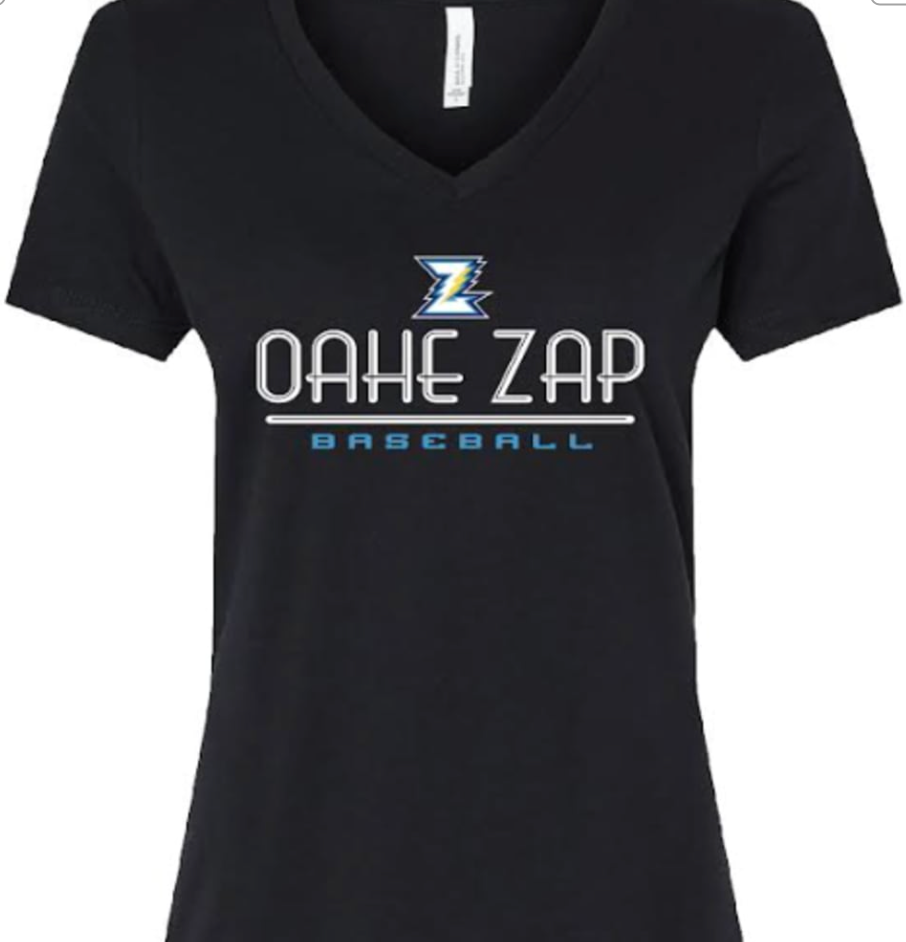 Oahe Zap Women V-Neck T-Shirt